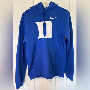 Nike Duke Blue Devils Club Hoodie Size Small